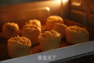 椰蓉面包卷(烤箱烤面包卷的方法)的做法步骤:11