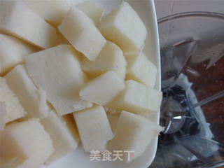 换个花样吃山药——蓝莓山药泥的做法步骤:3
