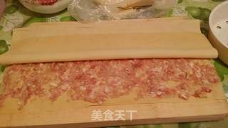 家庭版豆皮肉卷的做法步骤:3
