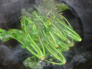 香椿拌萝卜的做法步骤:3