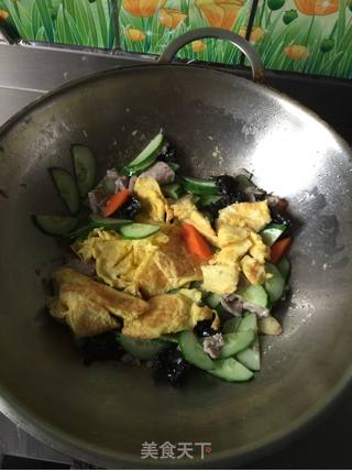 木须肉的做法步骤:6