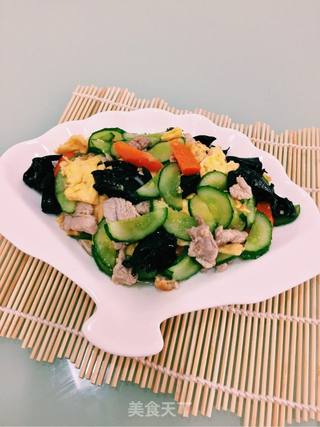 木须肉的做法步骤:7