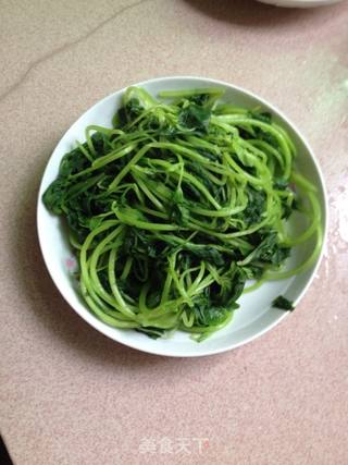 苋菜卷的做法步骤:3