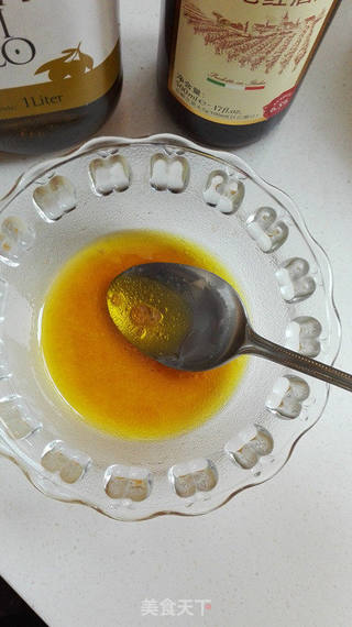 油醋汁拌茼蒿的做法步骤:6