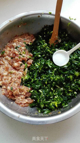 虾仁三鲜饺子的做法步骤:8
