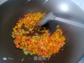 时蔬炒虾仁的做法步骤:9