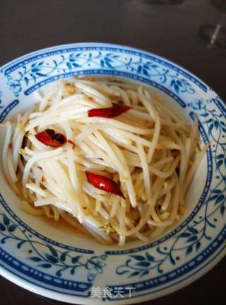 炒绿豆芽的做法步骤:8