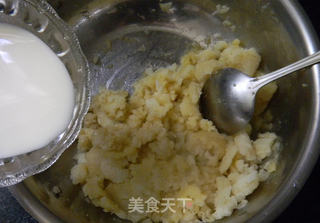 芝士西葫芦焗土豆泥的做法步骤:3