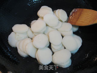 炒桂花年糕的做法步骤:3