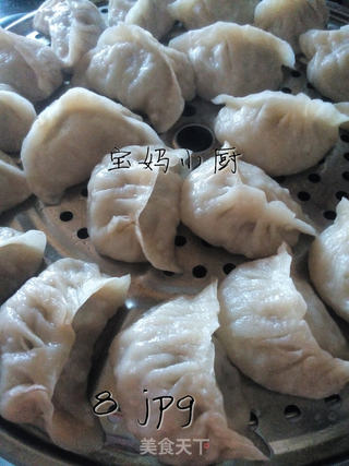 春季除燥,首选芹菜 芹菜猪肉烫面蒸饺的做法步骤:8