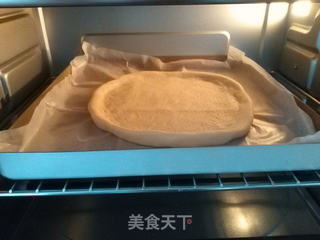 虾仁培根披萨的做法步骤:6