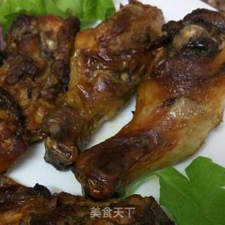 香辣烤鸡腿的做法步骤:6
