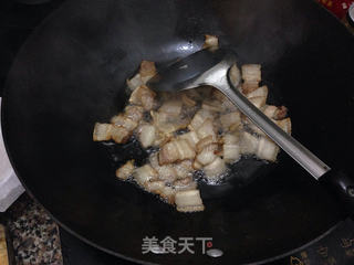五花肉炒土豆片的做法步骤:2