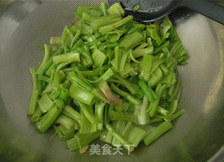 菠菜梗炒鸡蛋的做法步骤:6