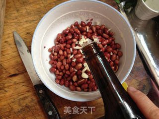 花生米拌香菜的做法步骤:8