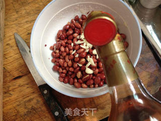 花生米拌香菜的做法步骤:7