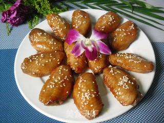 蜜汁烤鸡翅的做法步骤:10