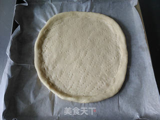 虾仁培根披萨的做法步骤:5