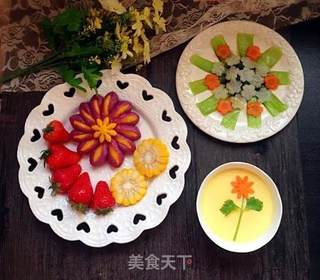菊花馒头的做法步骤:18