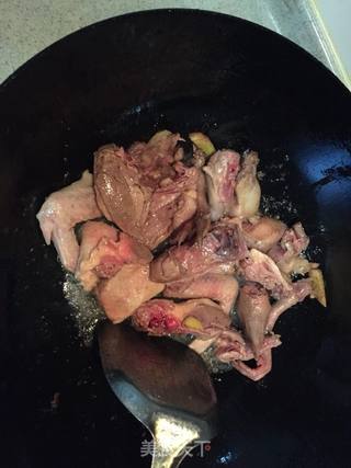 菠萝鸽的做法步骤:4