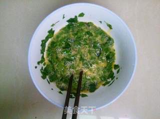 野菜煎蛋的做法步骤:4