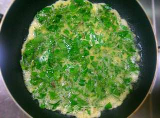 野菜煎蛋的做法步骤:5