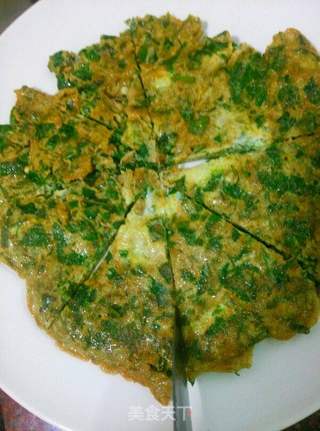野菜煎蛋的做法步骤:6
