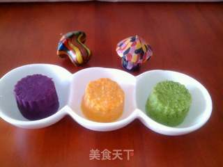 粉墨登场——豌豆紫暑泥的做法步骤:5