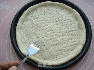 黑椒牛肉披萨的做法步骤:7