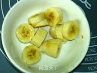 白菜橙子香蕉饮的做法步骤:3