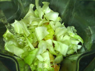 白菜橙子香蕉饮的做法步骤:5