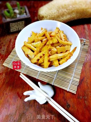 油焖春笋的做法步骤:6