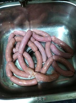 自制奥尔良香肠的做法步骤:8