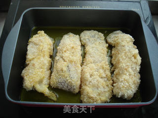 香煎鳕鱼柳的做法步骤:5