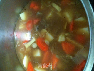懒妈妈的土豆炖牛肉的做法步骤:4