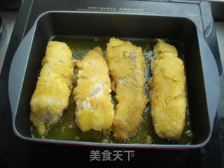香煎鳕鱼柳的做法步骤:6