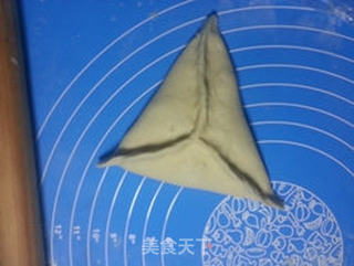 香葱火腿面包的做法步骤:9