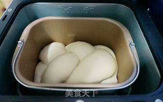 巧克力酱夹心吐司(面包机版)的做法步骤:12