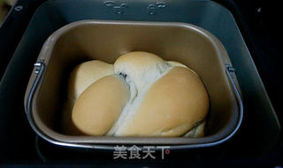 巧克力酱夹心吐司(面包机版)的做法步骤:13