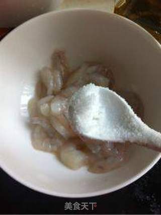 豌豆炒虾仁的做法步骤:5