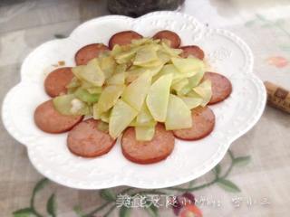 莴苣火腿小炒的做法步骤:5