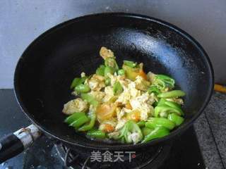 蛋炒椒的做法步骤:7