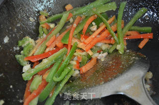 双椒瘦肉榨菜的做法步骤:9