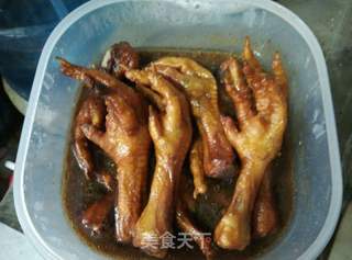 虎皮鸡爪的做法步骤:5