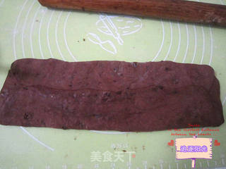 巧克力豆花生吐司 有料的面包才好吃的做法步骤:5