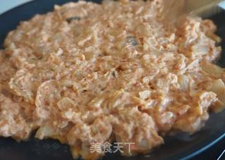 15分钟完成韩式泡菜饼/辣白菜饼的做法步骤:4