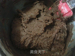 巧克力樱花曲奇饼干的做法步骤:8