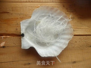 蒜蓉粉丝蒸扇贝的做法步骤:4