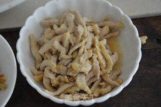 双椒瘦肉榨菜的做法步骤:8