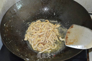 双椒瘦肉榨菜的做法步骤:7